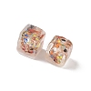 Baking Paint Handmade Gold Sand Lampwork Beads LAMP-P072-01B-01-2