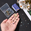 80Pcs 8 Colors Electroplate Transparent Glass Beads EGLA-SC0001-71-3