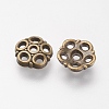 Tibetan Style Alloy Bead Caps MLF9832Y-NF-2
