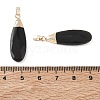Natural Obsidian Pendants GG-CBA9F30-03G-05-3