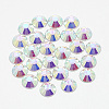 Flat Back Glass Rhinestone Cabochons RGLA-T090-SS10-02-1