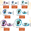 114Pcs 42 Styles Glass Cabochons GLAA-PH0002-91-2