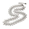 Non-Tarnish Handmade 304 Stainless Steel Necklaces NJEW-Q333-03A-1