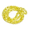 Electroplate Glass Beads Strands EGLA-P066-01A-AB15-2