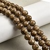 Natural Striped Stone Beads Strands G-D315-A01-03-6mm-1