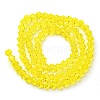Transparent Glass Beads Strands EGLA-A039-T2mm-D21-2