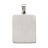 Non-Tarnish 304 Stainless Steel Pendants STAS-K216-48K-P-2