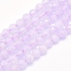 Natural Amethyst Beads Strands G-O166-28-4mm-1