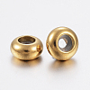 Ion Plating(IP) 202 Stainless Steel Beads LS-X-STAS-F148-8mm-07G-2
