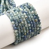 Natural Kyanite/Cyanite/Disthene Beads Strands G-G259-D04-3mm-3