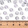 Baking Paint Transparent Glass Beads DGLA-T004-08B-4