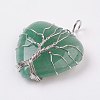 Natura Green Aventurine Pendants G-L480-05F-1