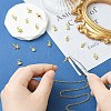 16Pcs 8 Style Brass Micro Pave Cubic Zirconia Charms ZIRC-CJ0003-33-5