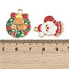 Christmas Alloy Enamel Pendants ENAM-G234-01C-4