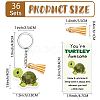 DIY Keychain Making Kits KEYC-CN0001-12C-15-2