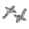 Tibetan Style Alloy Pendants TIBEP-3035-AS-RS-2