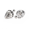 Tibetan Style Alloy Pendants PALLOY-T075-145AS-RS-3