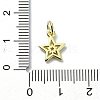 Brass Charms KK-H475-38G-02-3