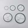 Acrylic Quilting Circle Template TOOL-WH0039-48-1