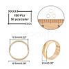 150Pcs 3 Colors 304 Stainless Steel Pendants & Linking Rings STAS-AR0001-20-5