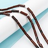 Natural Mahogany Obsidian Beads Strands G-F247-48-2
