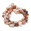 Raw Rough Natural Fire Opal Beads Strands G-C253-02-3