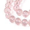 Transparent Glass Bead Strands GLAA-R095-12mm-26-3