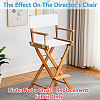Cloth & Bamboo Sticks for Beach Chair Cloth Replacement Supplies AJEW-WH20018-05B-1-3