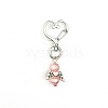 Alloy & ABS Imitation Pearl Pendant Decorations for Women PW-WG27178-06-1