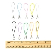 100Pcs Polyester Cord Mobile Straps MOBA-FS0001-02F-5