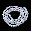 Electroplate Glass Beads Strands LS-EGLA-A044-J3mm-B06-3