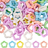 100Pcs Acrylic Bead Frame OACR-SP0001-72B-1