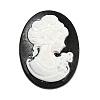 Black Theme Resin Cabochons LS-RESI-Q219-01C-1