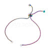 Stainless Steel Slider Bracelet/Bolo Bracelet Making MAK-CJ0002-02-3