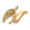 304 Stainless Steel Pendants SA-CBACA93-01G-2