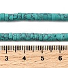 Dyed Synthetic Turquoise Beads Strands G-Z089-A04-O-6