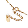 Brass Heart Pendant Necklaces NJEW-JN04838-5
