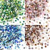 1000Pcs 10 Colors Electroplate Transparent Glass Beads EGLA-YW0005-72A-2