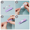60Pcs 20 colors Natural Jade Cabochons G-FH0002-74-5
