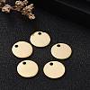 304 Stainless Steel Charms STAS-F174-06G-7