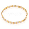Bohemian Glass Seed Beaded Stretch Bracelets JM4508-24-1