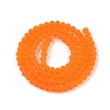 Transparent Glass Beads Strands EGLA-A044-T4mm-MD25-3