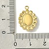 Ion Plating(IP) Real 14K Gold Plated 304 Stainless Steel with Glass Pendant FIND-Z028-30D-3