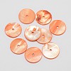 Dyed Natural Shell Beads X-SHEL-P004-06F-1