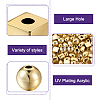 100Pcs 10 Style UV Plating Acrylic European Beads PACR-FW0001-01-4