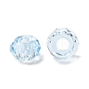 Transparent Resin European Beads X1-RESI-B020-05D-2