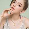 18Pcs 3 Colors Ion Plating(IP) 304 Stainless Steel Pendants STAS-DC0014-06-6