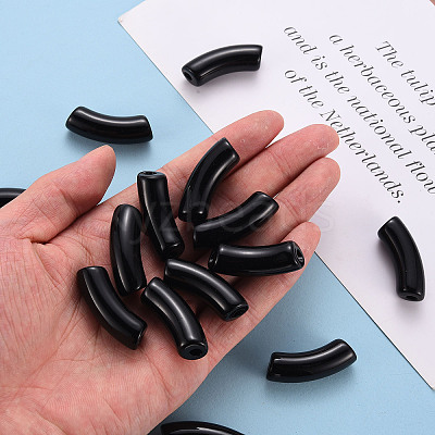 Opaque Acrylic Beads MACR-S372-001B-S002-1