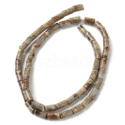 Natural Shoushan Stone Beads Strands G-Q169-A03-01-1