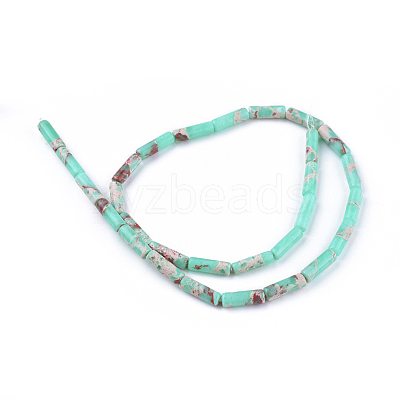 Synthetic Imperial Jasper Beads Strands X-G-L496-A11-1